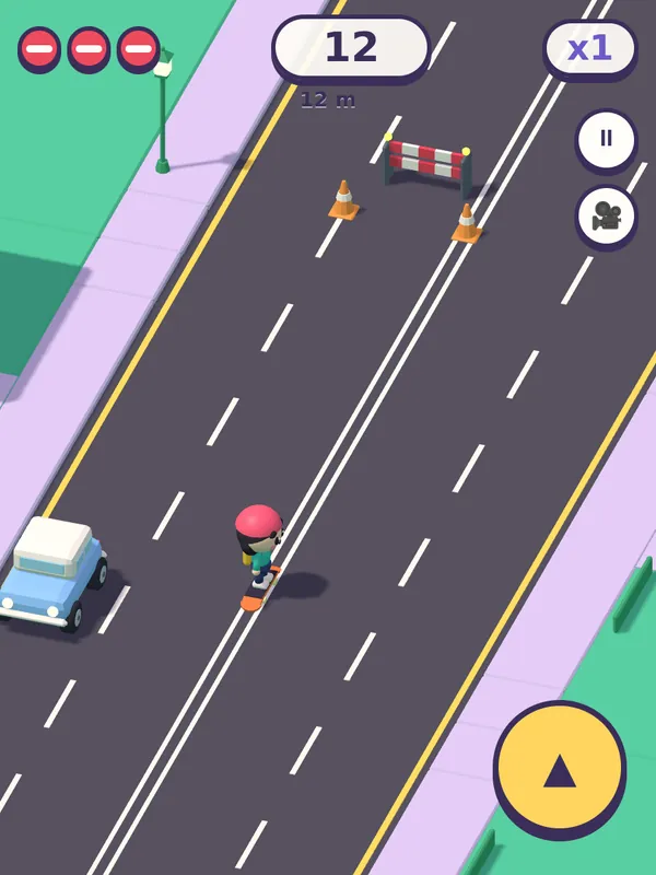 Screenshot of Finger Skater