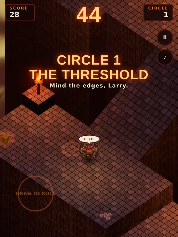 Screenshot of Labyrinth Larry