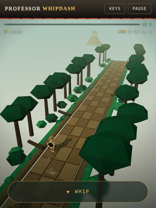 Screenshot of Professor WhipDash